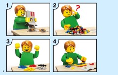 LEGO 40220 instructions page 2 – build guide