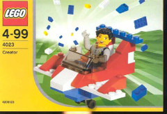 LEGO 4023 instructions page 1 – build guide