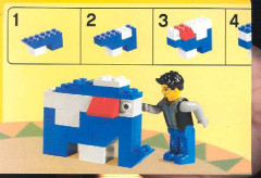 LEGO 4023 instructions page 22 – build guide