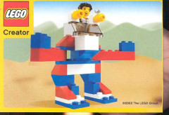 LEGO 4023 instructions page 28 – build guide