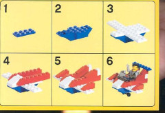 LEGO 4023 instructions page 3 – build guide