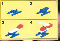 LEGO 4023 instructions page 9 – build guide