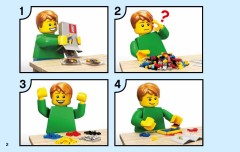 LEGO 40262 instructions page 2 – build guide
