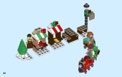 LEGO 40262 instructions page 38 – build guide