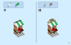 LEGO 40262 instructions page 9 – build guide