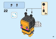LEGO 40270 instructions page 21 – build guide
