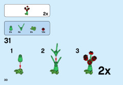 LEGO 40270 instructions page 30 – build guide