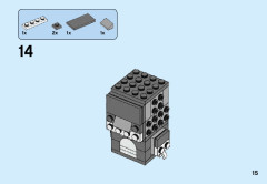 LEGO 40271 instructions page 15 – build guide