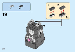 LEGO 40271 instructions page 20 – build guide