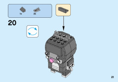 LEGO 40271 instructions page 21 – build guide