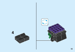 LEGO 40272 instructions page 13 – build guide