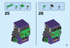 LEGO 40272 instructions page 21 – build guide