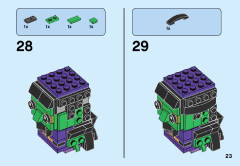 LEGO 40272 instructions page 23 – build guide