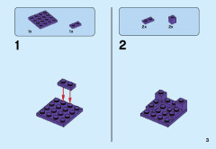 LEGO 40272 instructions page 3 – build guide