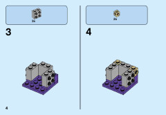 LEGO 40272 instructions page 4 – build guide