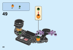 LEGO 40272 instructions page 44 – build guide