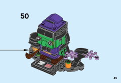 LEGO 40272 instructions page 45 – build guide