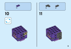 LEGO 40272 instructions page 9 – build guide