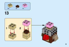 LEGO 40273 instructions page 11 – build guide