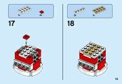 LEGO 40274 instructions page 13 – build guide