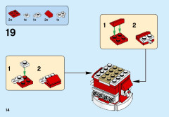 LEGO 40274 instructions page 14 – build guide