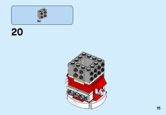 LEGO 40274 instructions page 15 – build guide