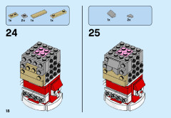 LEGO 40274 instructions page 18 – build guide
