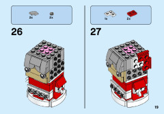 LEGO 40274 instructions page 19 – build guide
