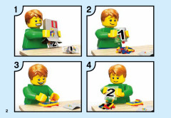 LEGO 40274 instructions page 2 – build guide