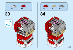 LEGO 40274 instructions page 23 – build guide