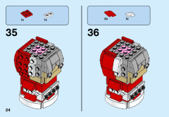 LEGO 40274 instructions page 24 – build guide