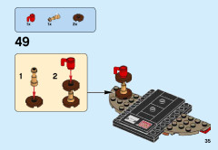LEGO 40274 instructions page 35 – build guide