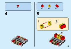 LEGO 40274 instructions page 5 – build guide