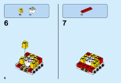 LEGO 40274 instructions page 6 – build guide