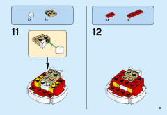LEGO 40274 instructions page 9 – build guide