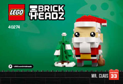 LEGO 40274 instructions page 1 – build guide