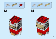 LEGO 40274 instructions page 11 – build guide