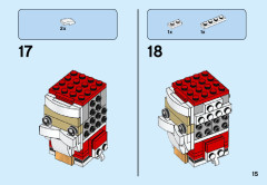 LEGO 40274 instructions page 15 – build guide