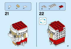 LEGO 40274 instructions page 17 – build guide