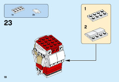 LEGO 40274 instructions page 18 – build guide