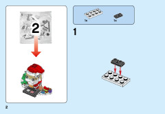 LEGO 40274 instructions page 2 – build guide