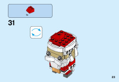 LEGO 40274 instructions page 23 – build guide