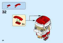LEGO 40274 instructions page 24 – build guide