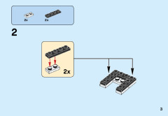 LEGO 40274 instructions page 3 – build guide