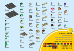 LEGO 40274 instructions page 43 – build guide