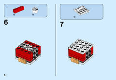 LEGO 40274 instructions page 6 – build guide