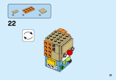 LEGO 40348 instructions page 21 – build guide