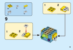 LEGO 40348 instructions page 9 – build guide