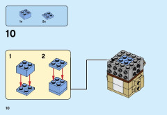 LEGO 40349 instructions page 10 – build guide
