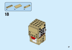 LEGO 40349 instructions page 17 – build guide